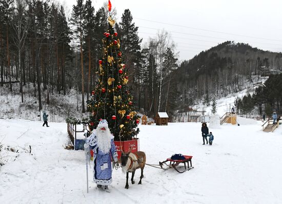 Заимка Деда Мороза под Красноярском