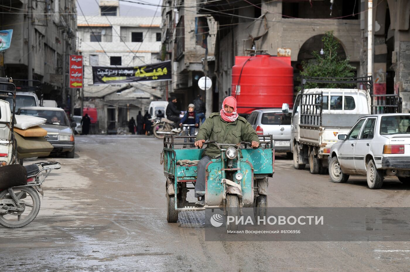 Город Дума в окрестностях Дамаска