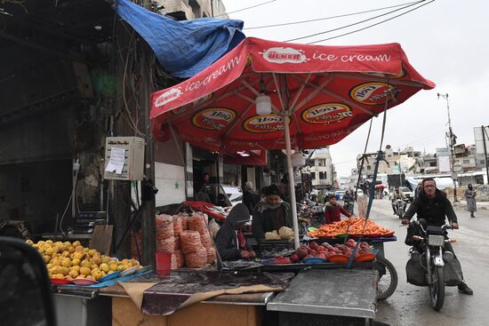 Город Дума в окрестностях Дамаска