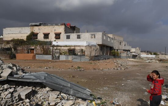 Город Дума в окрестностях Дамаска