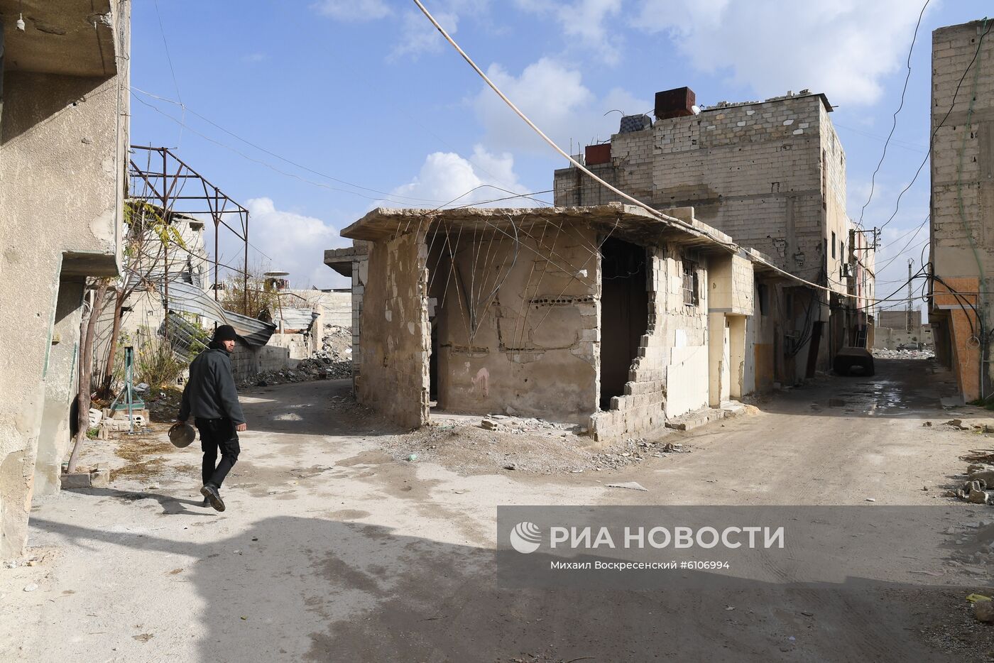 Город Дума в окрестностях Дамаска