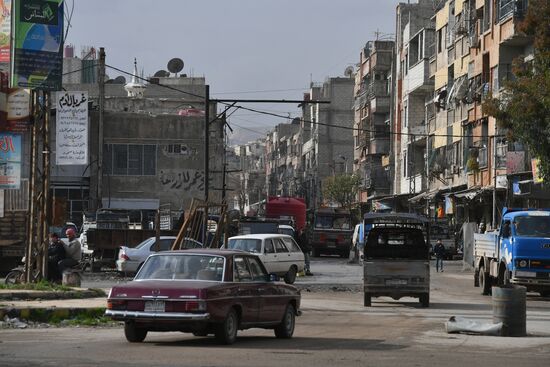 Город Дума в окрестностях Дамаска