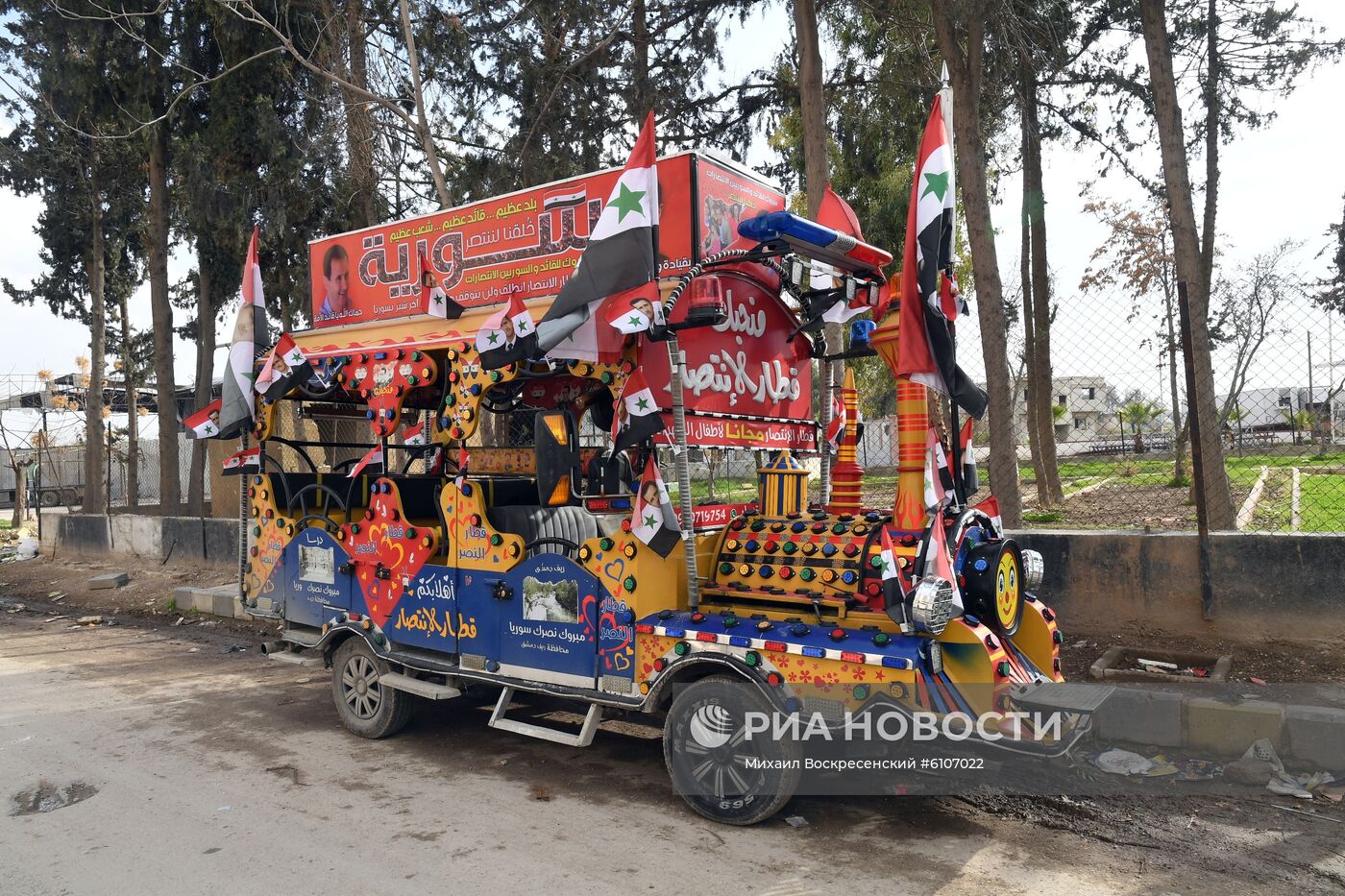 Город Дума в окрестностях Дамаска