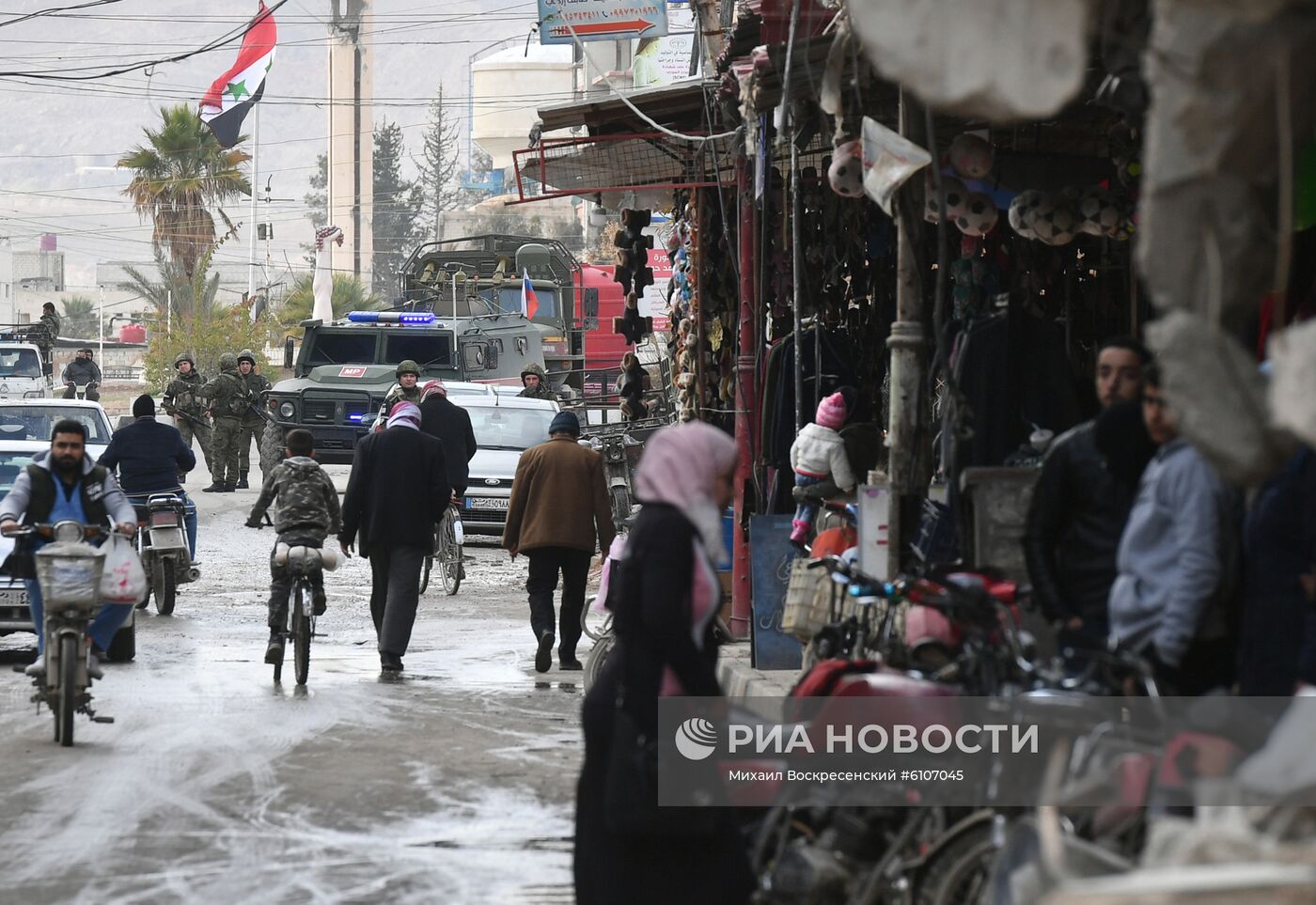 Город Дума в окрестностях Дамаска