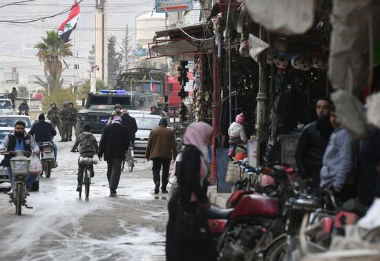Город Дума в окрестностях Дамаска