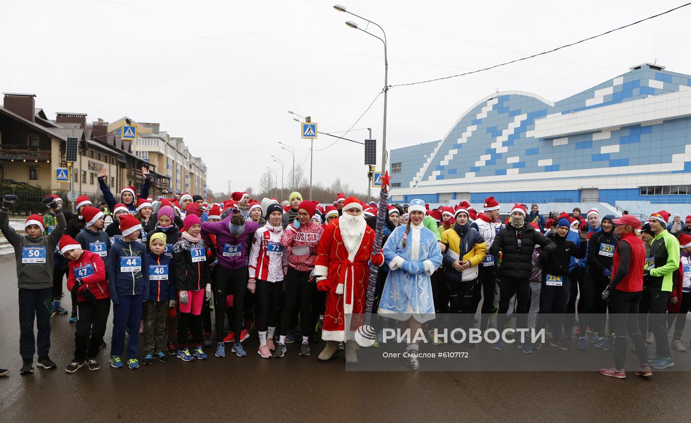 "Нашествие Дедов Морозов" в Рыбинске