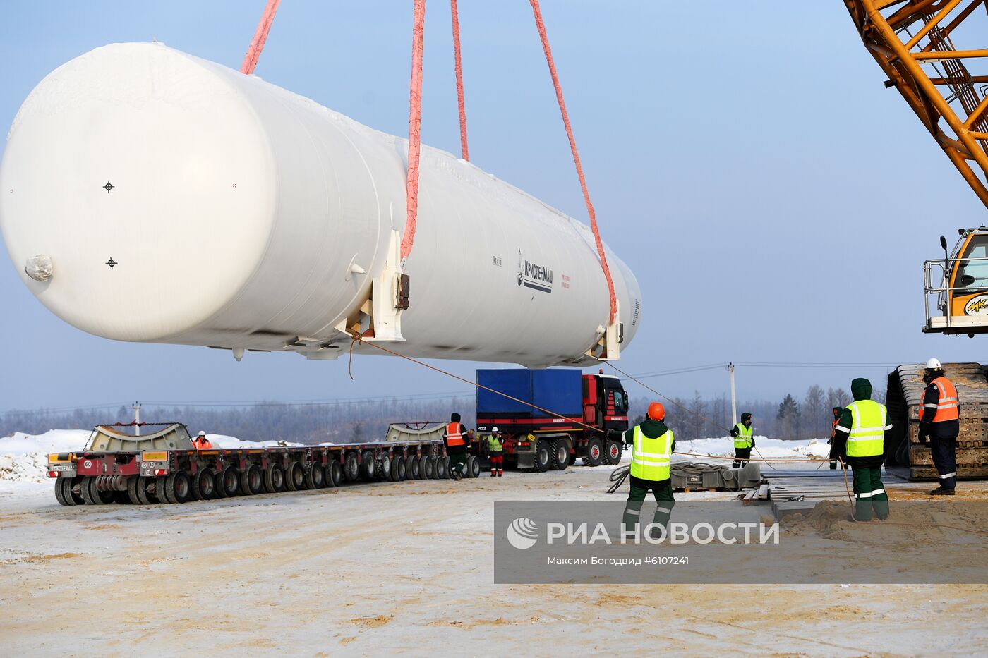 Строительство второй очереди космодрома Восточный