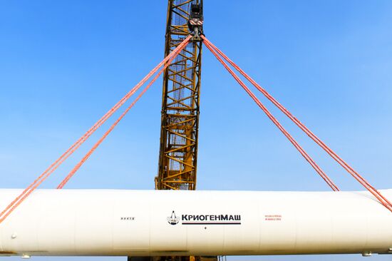 Строительство второй очереди космодрома Восточный