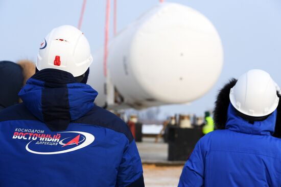 Строительство второй очереди космодрома Восточный