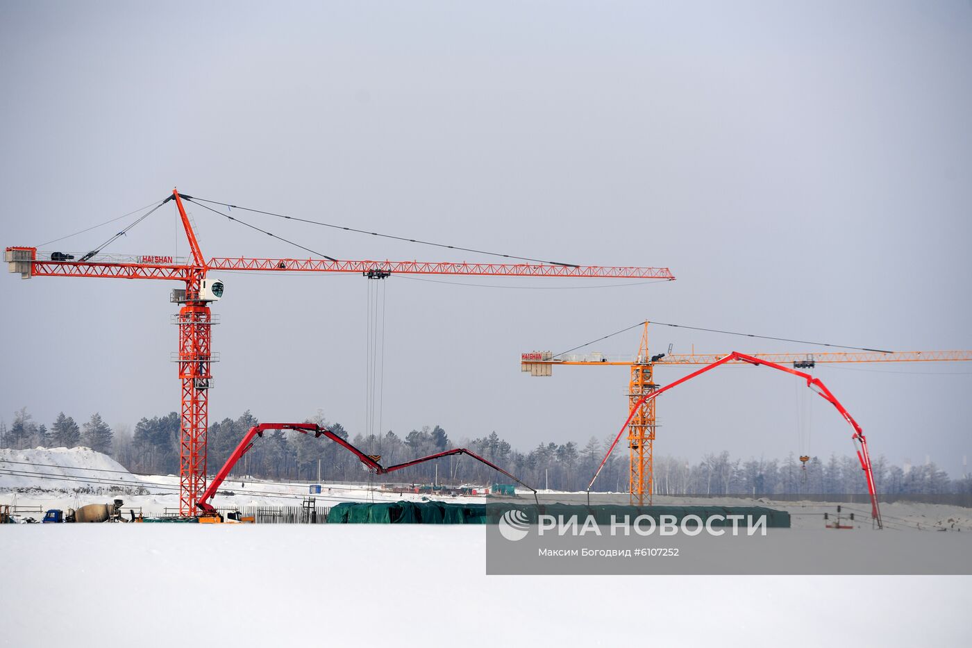 Строительство второй очереди космодрома Восточный