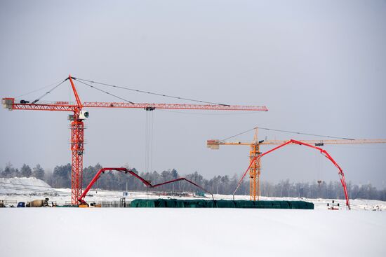 Строительство второй очереди космодрома Восточный