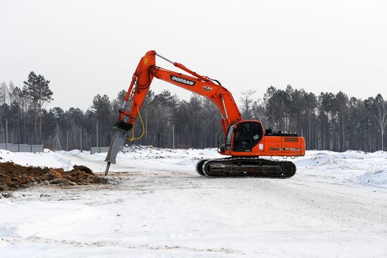 Строительство второй очереди космодрома Восточный