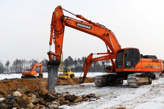 Строительство второй очереди космодрома Восточный