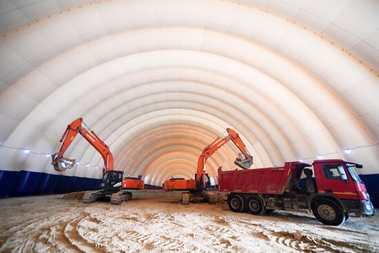 Строительство второй очереди космодрома Восточный