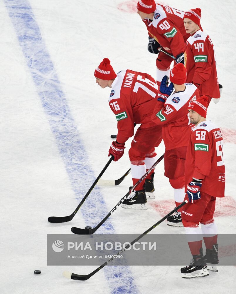 Хоккей. Кубок Первого канала. Россия - Финляндия