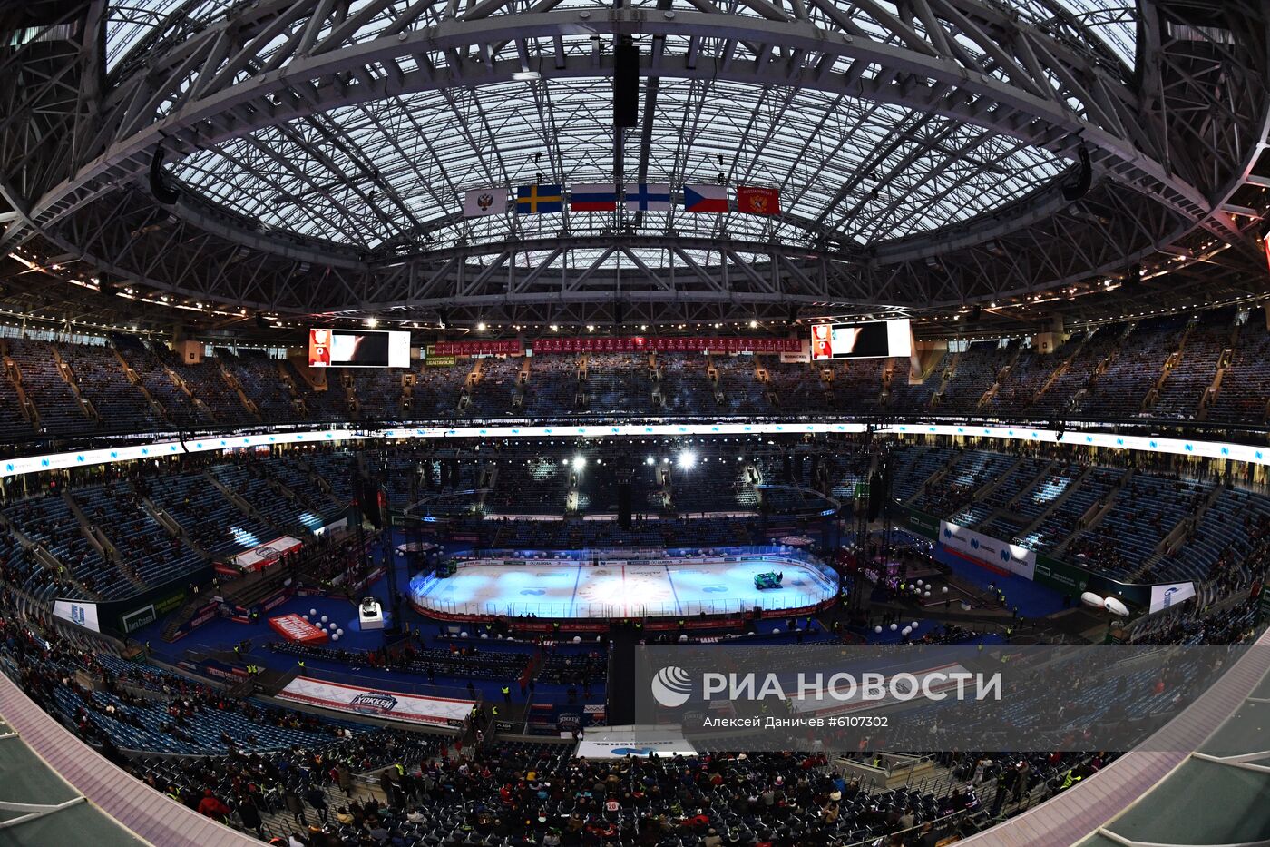 Хоккей. Кубок Первого канала. Россия - Финляндия