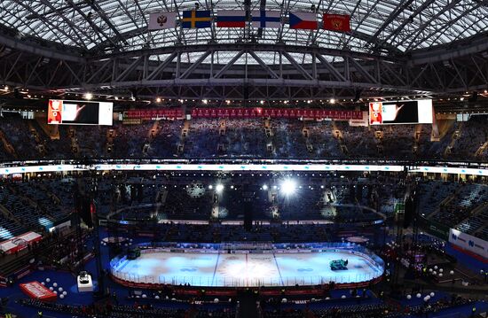 Хоккей. Кубок Первого канала. Россия - Финляндия