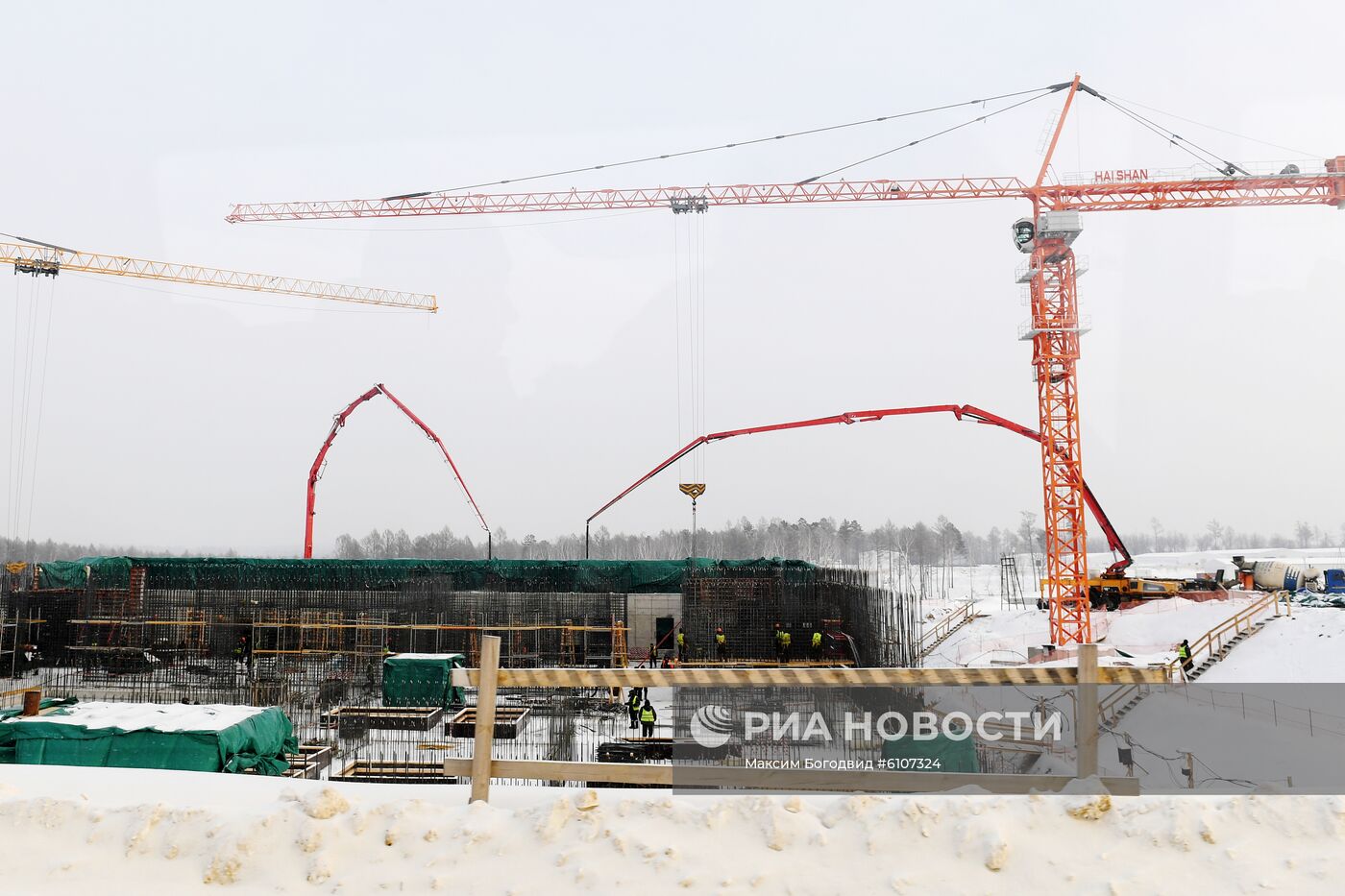 Строительство второй очереди космодрома Восточный