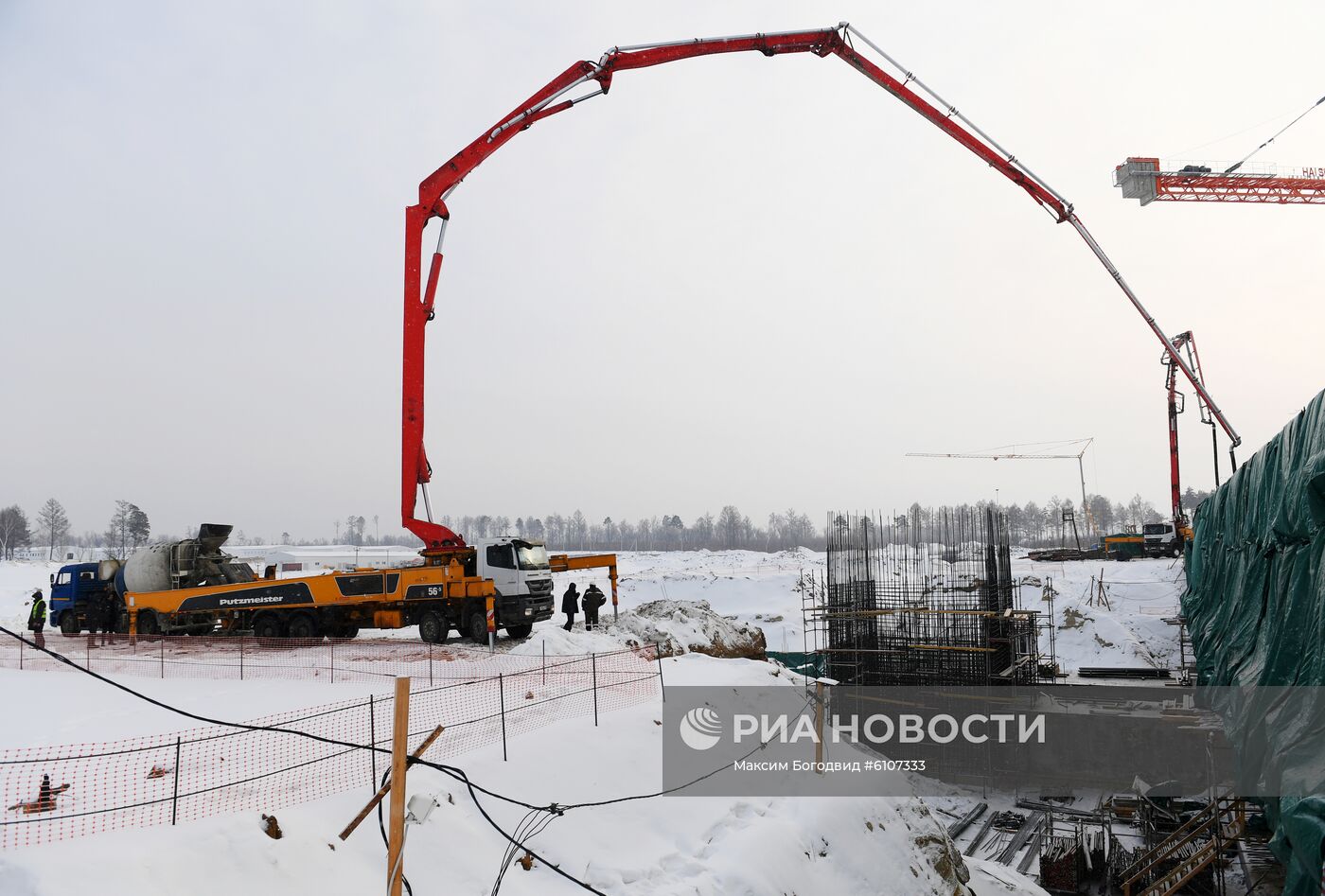 Строительство второй очереди космодрома Восточный