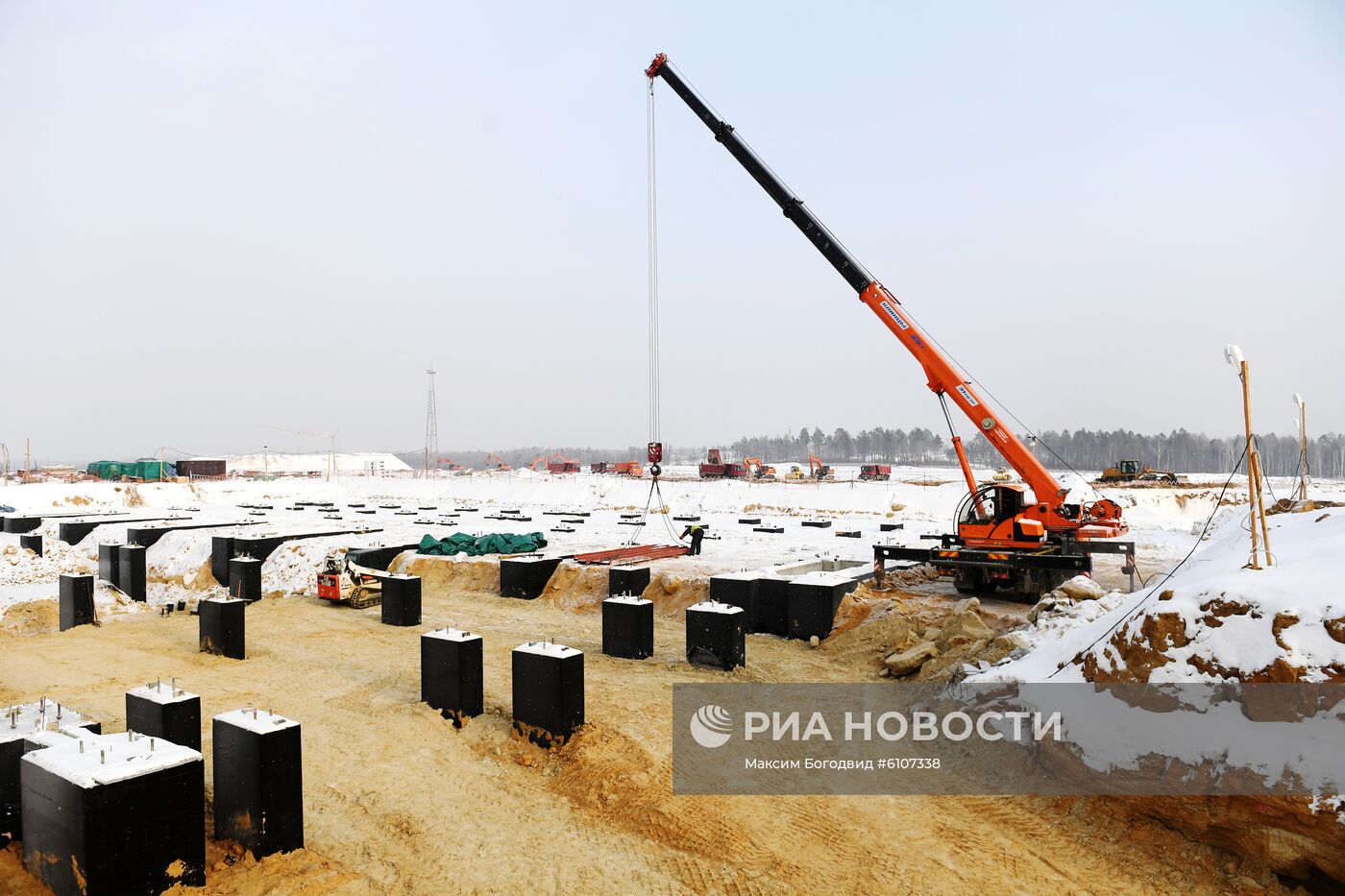 Строительство второй очереди космодрома Восточный