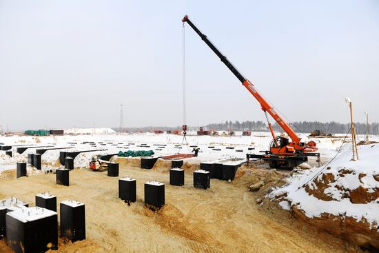 Строительство второй очереди космодрома Восточный