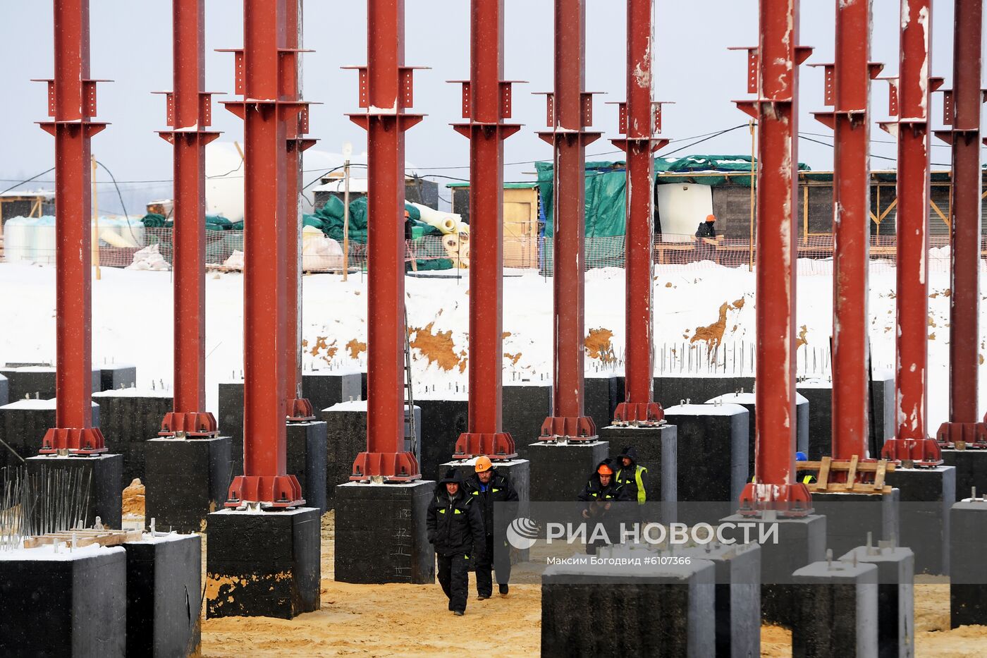 Строительство второй очереди космодрома Восточный