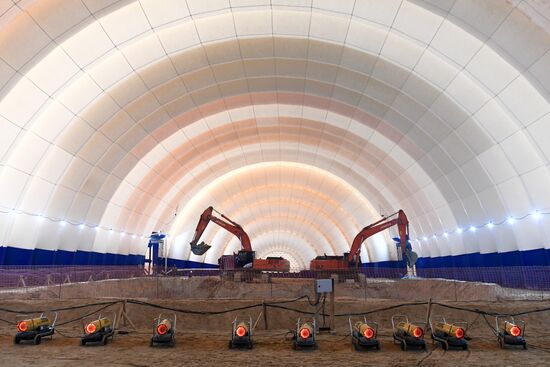 Строительство второй очереди космодрома Восточный