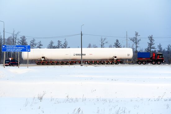 Строительство второй очереди космодрома Восточный