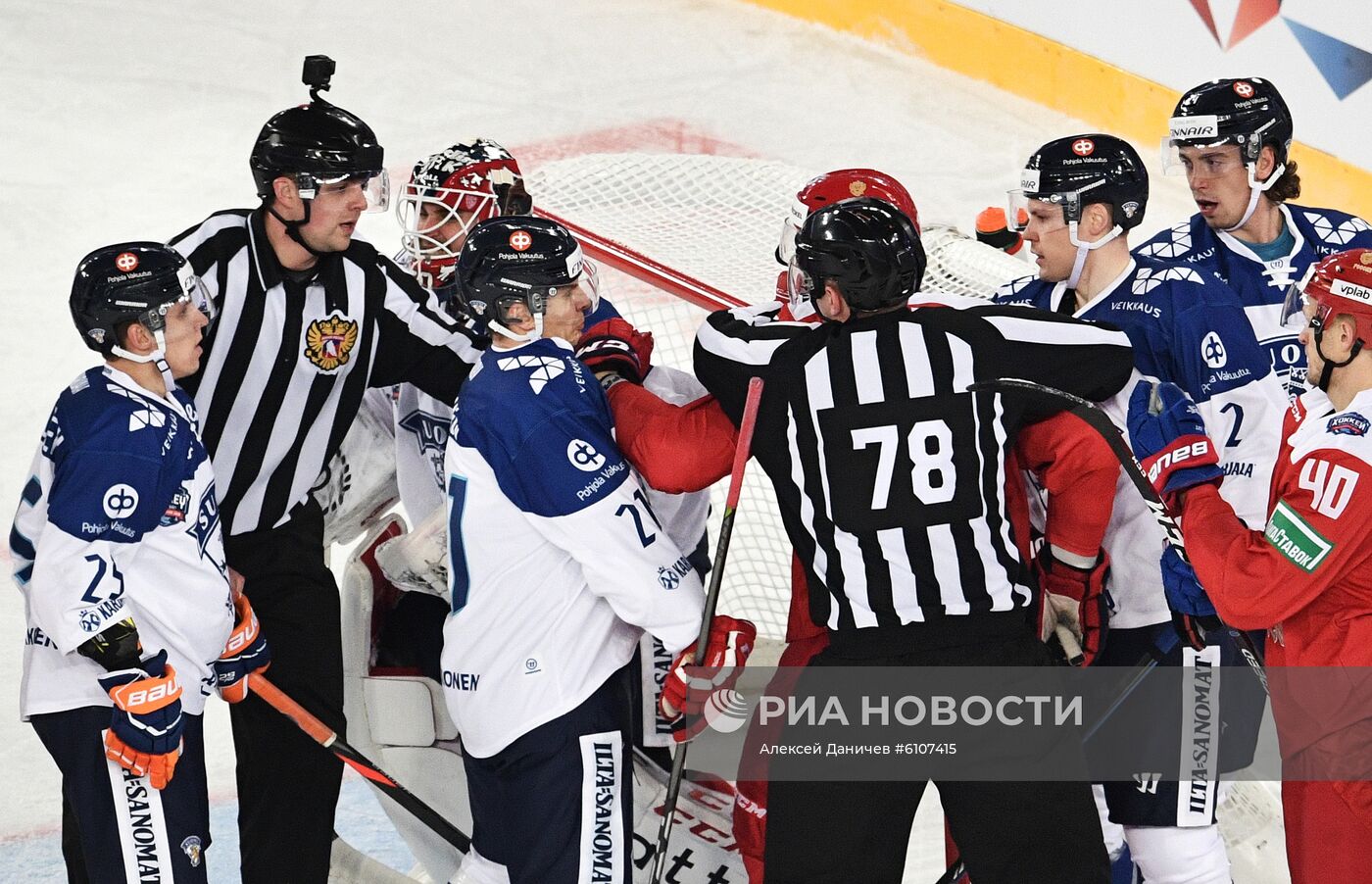 Хоккей. Кубок Первого канала. Россия - Финляндия