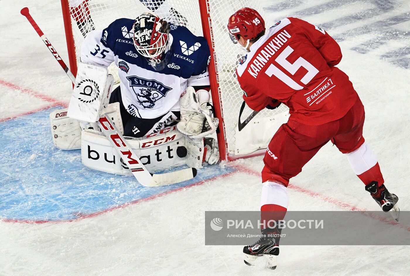 Хоккей. Кубок Первого канала. Россия - Финляндия