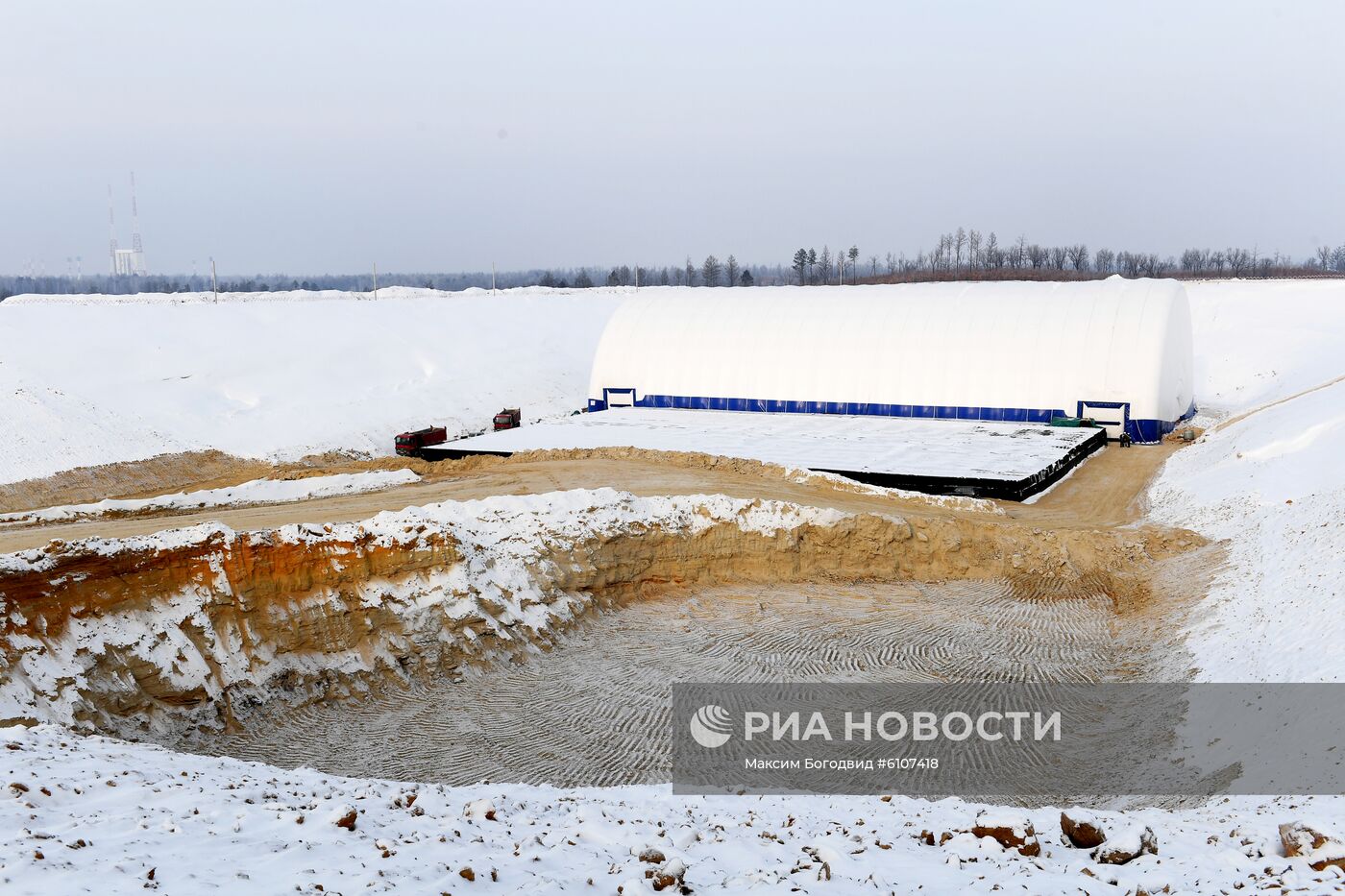 Строительство второй очереди космодрома Восточный