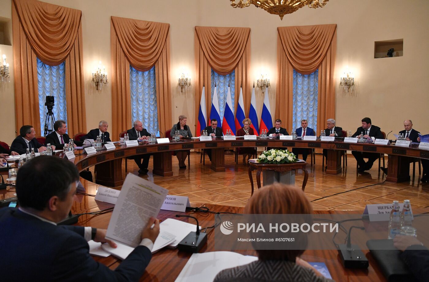 Заседание Совета законодателей РФ при Федеральном Собрании