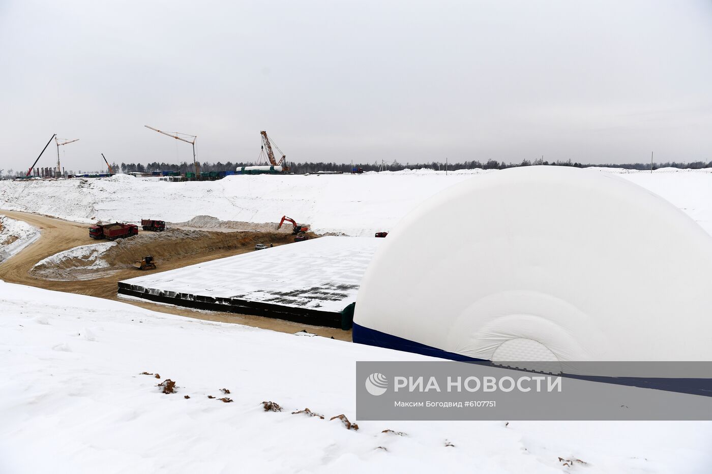 Строительство второй очереди космодрома Восточный