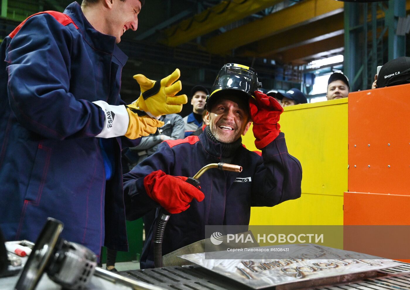Производственная площадка завода "Атоммаш" в Волгодонске