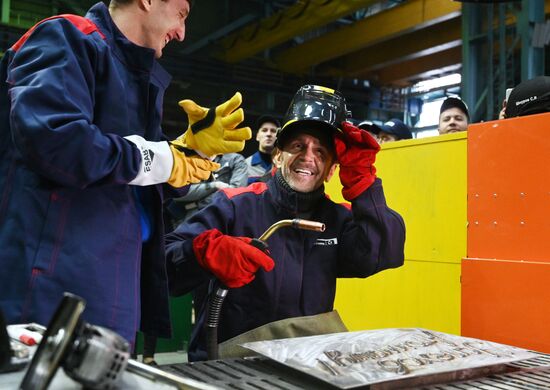 Производственная площадка завода "Атоммаш" в Волгодонске