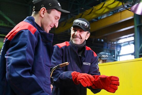 Производственная площадка завода "Атоммаш" в Волгодонске