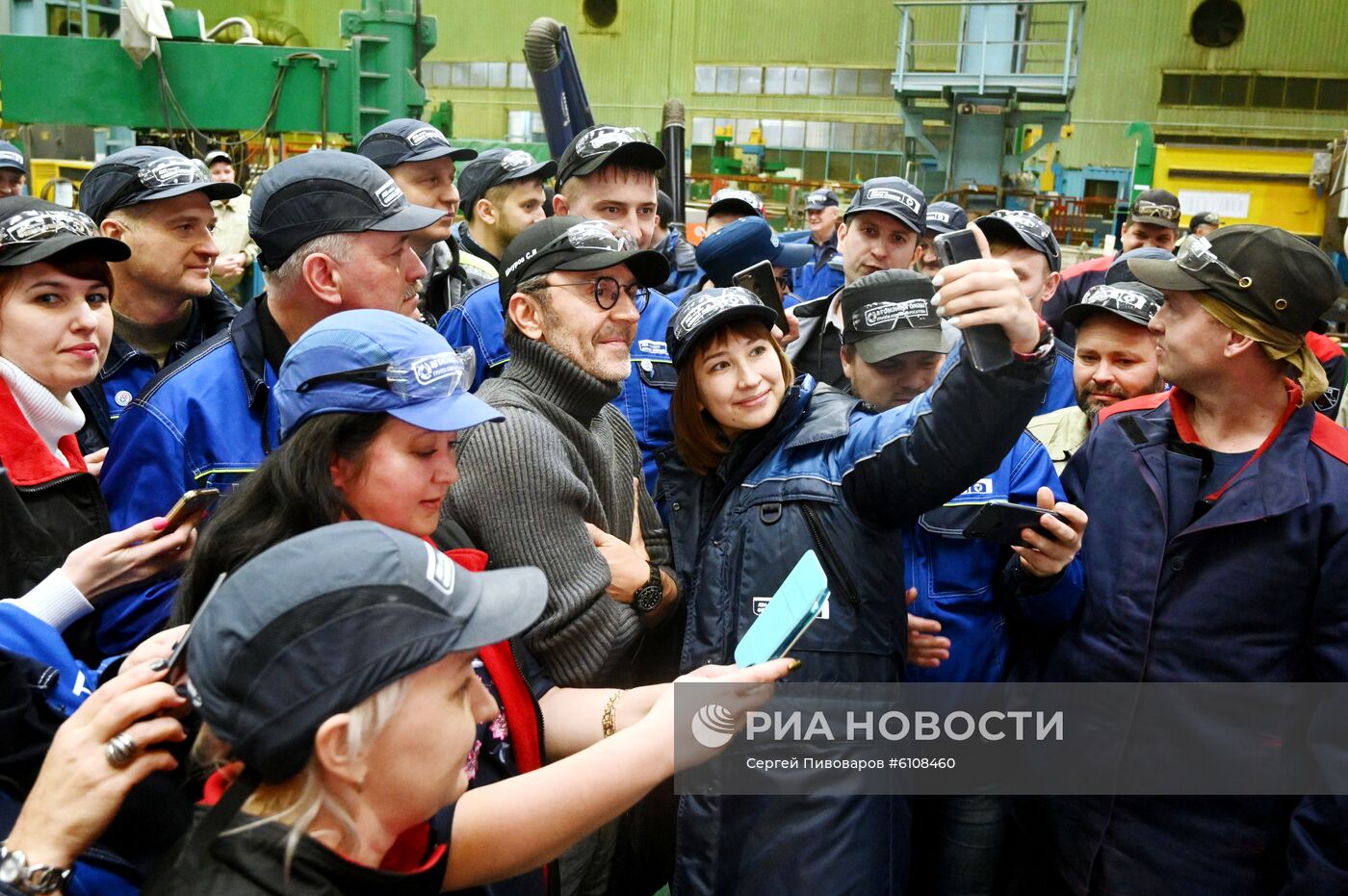 Производственная площадка завода "Атоммаш" в Волгодонске