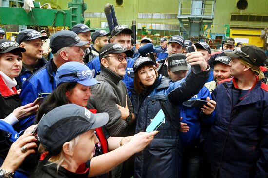 Производственная площадка завода "Атоммаш" в Волгодонске