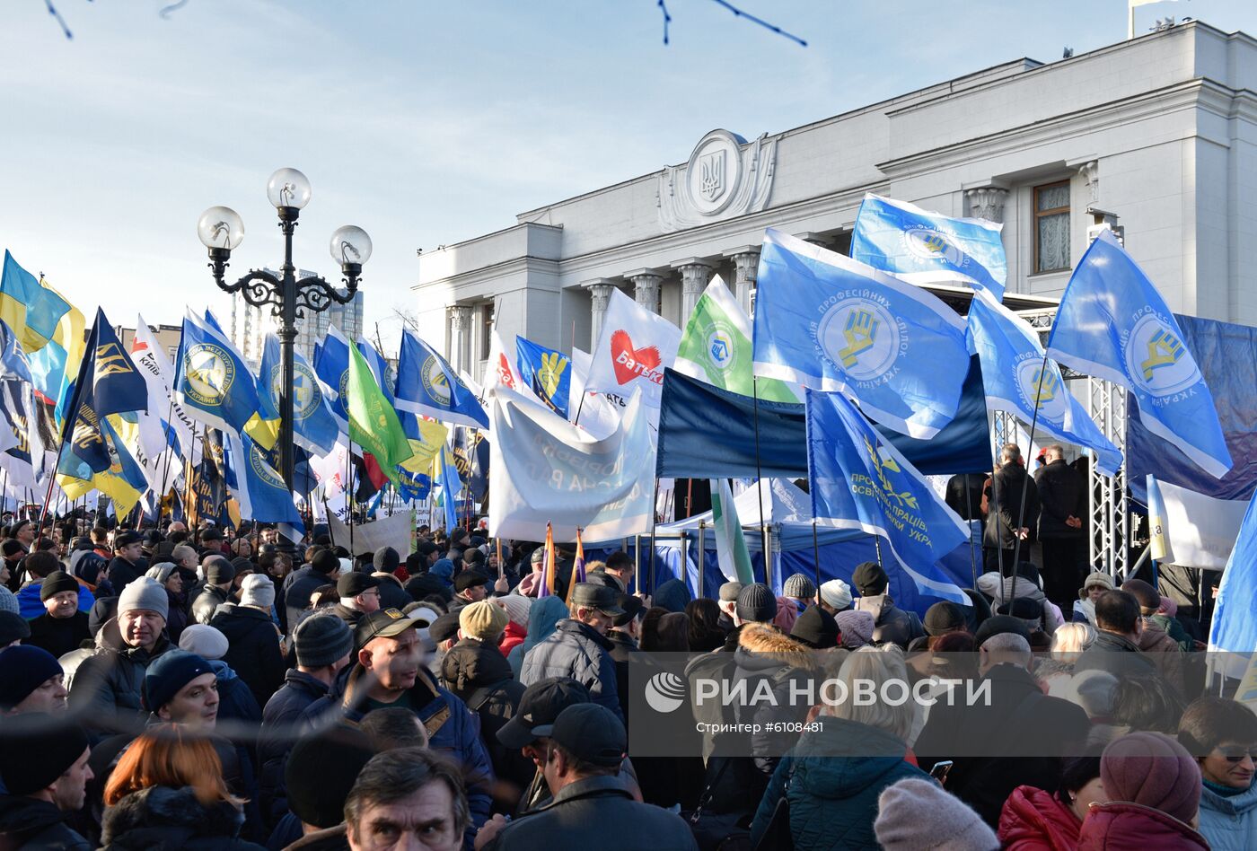 Акции протеста в Киеве