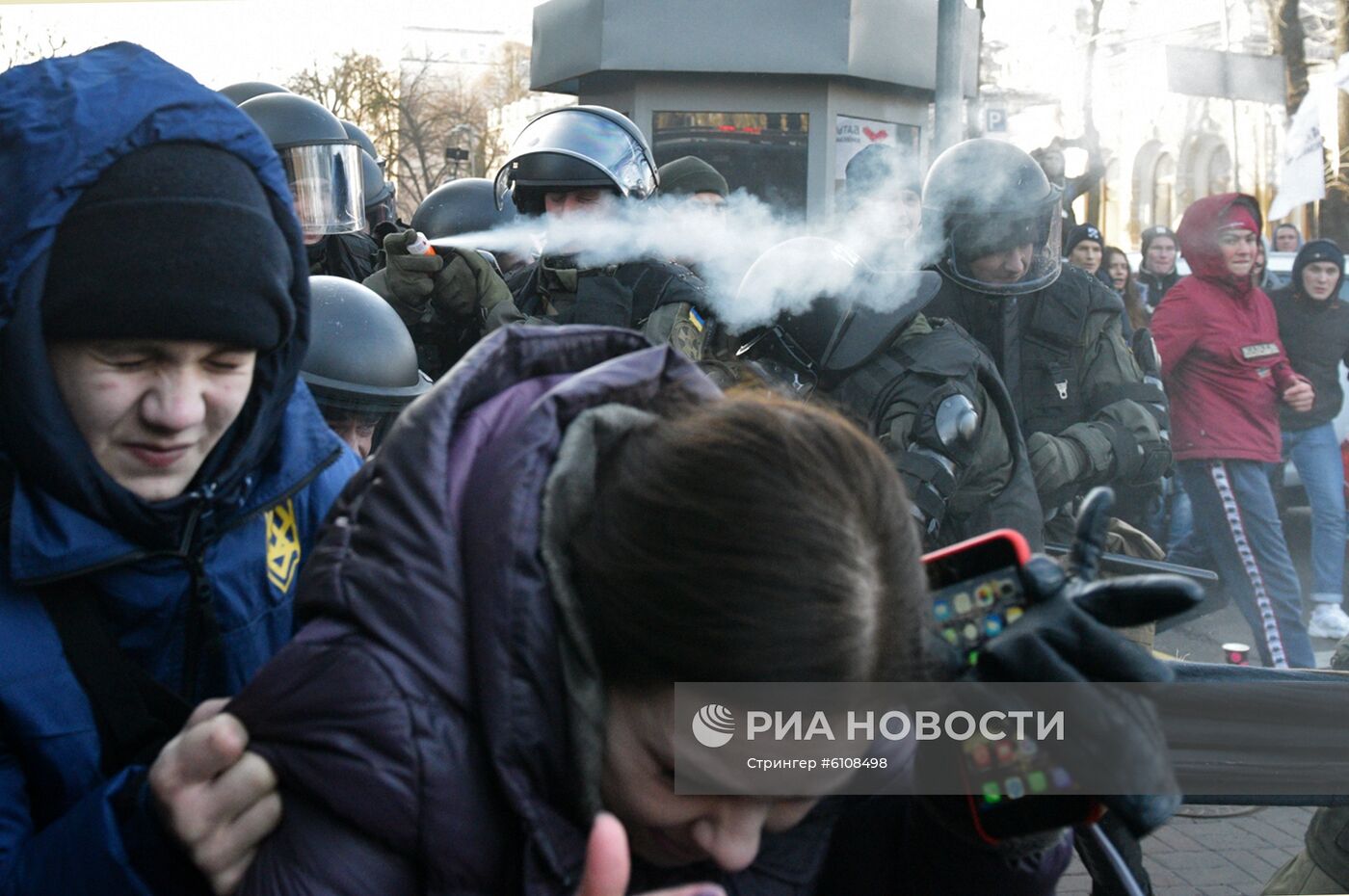 Акции протеста в Киеве