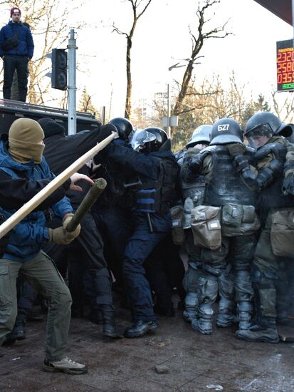 Акции протеста в Киеве