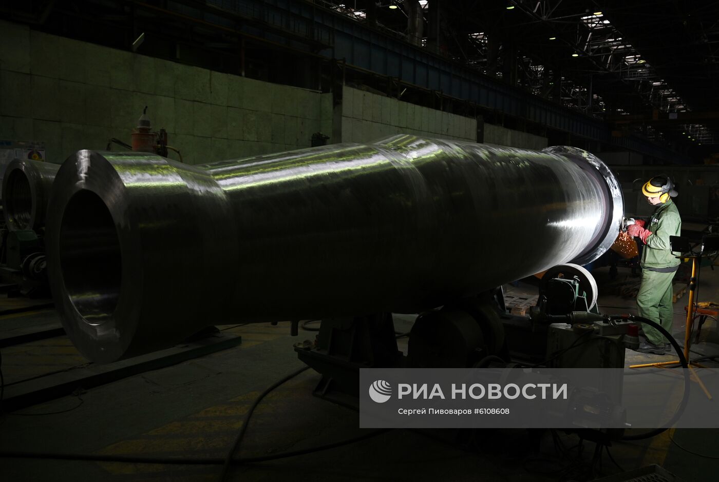 Производственная площадка завода "Атоммаш" в Волгодонске