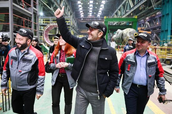 Производственная площадка завода "Атоммаш" в Волгодонске