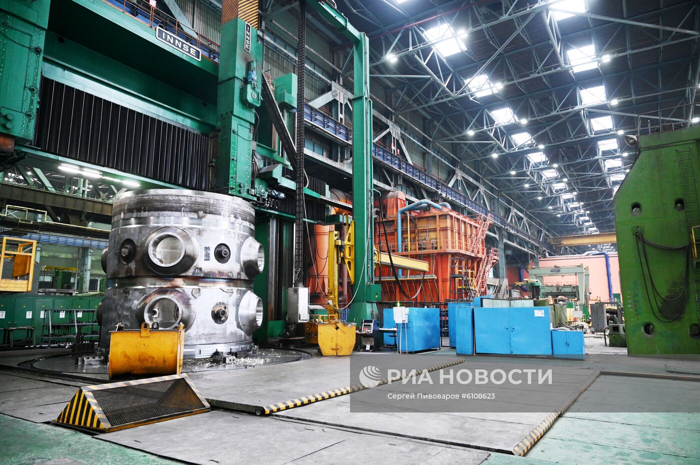 Производственная площадка завода "Атоммаш" в Волгодонске