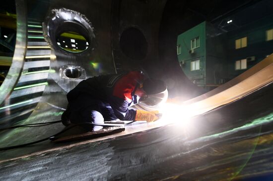 Производственная площадка завода "Атоммаш" в Волгодонске