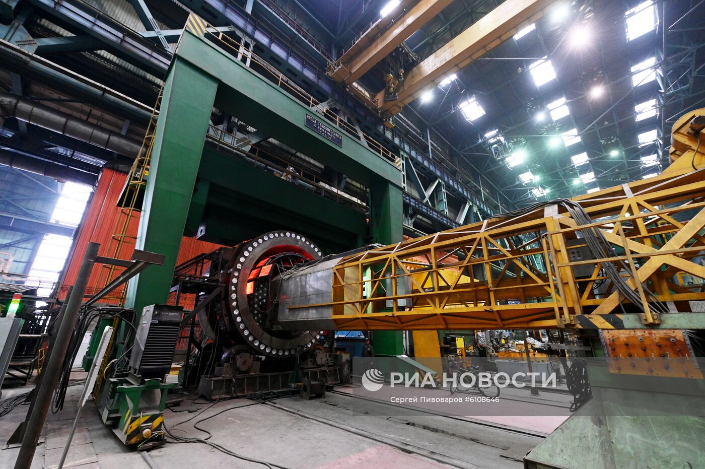 Производственная площадка завода "Атоммаш" в Волгодонске