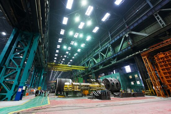 Производственная площадка завода "Атоммаш" в Волгодонске