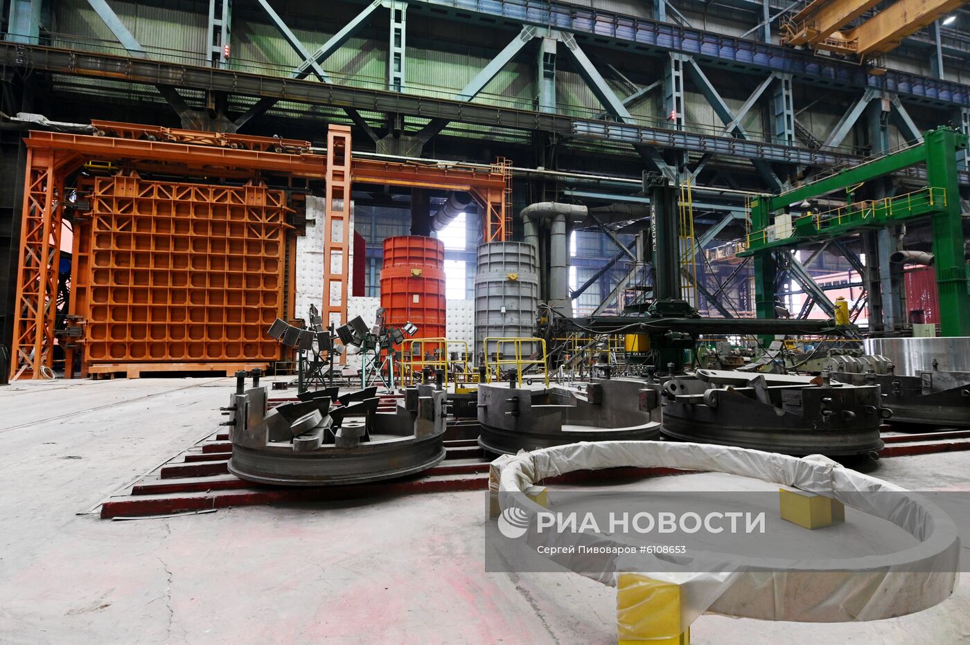 Производственная площадка завода "Атоммаш" в Волгодонске