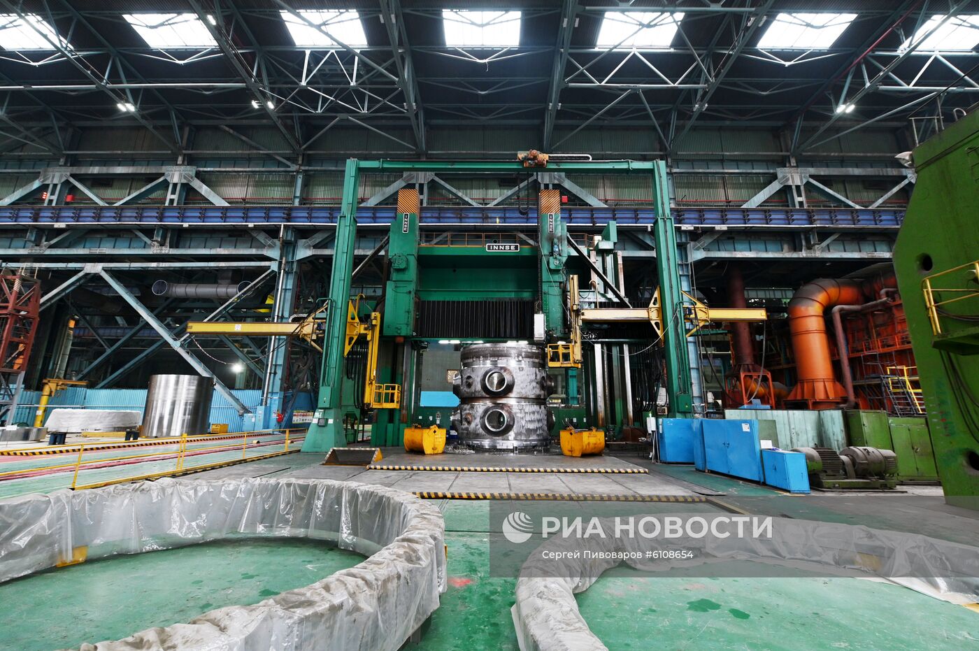 Производственная площадка завода "Атоммаш" в Волгодонске