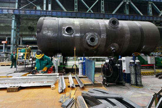 Производственная площадка завода "Атоммаш" в Волгодонске